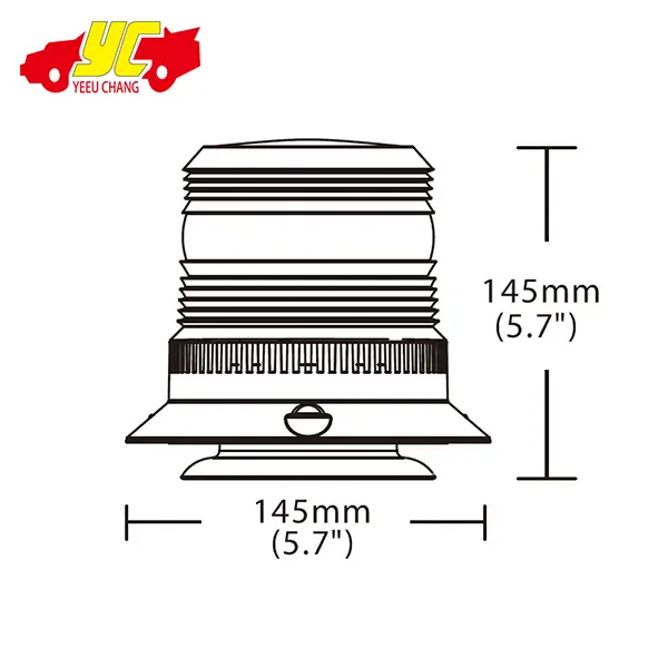 High Voltage Classic LED warning beacon